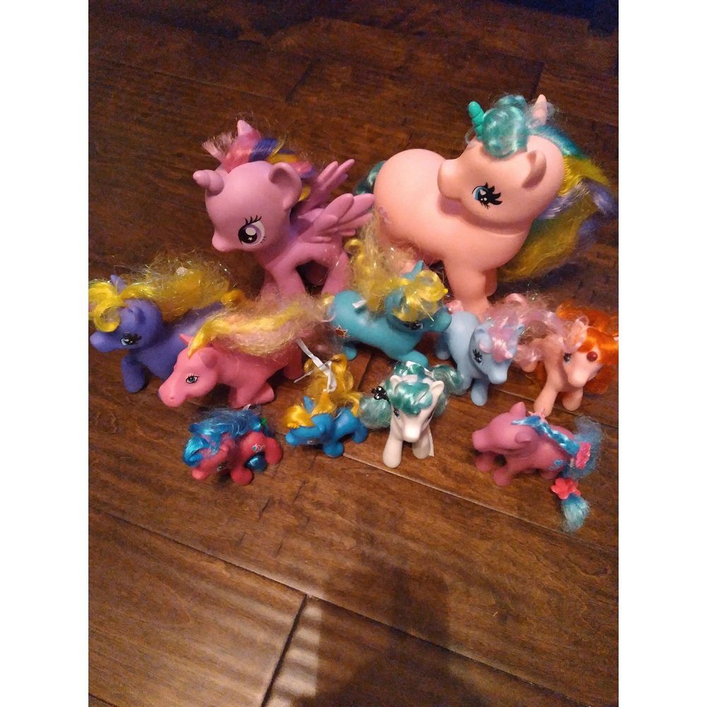 My Little Pony Vintage Toy Lot G1 G3 Figures Collectible Ponies